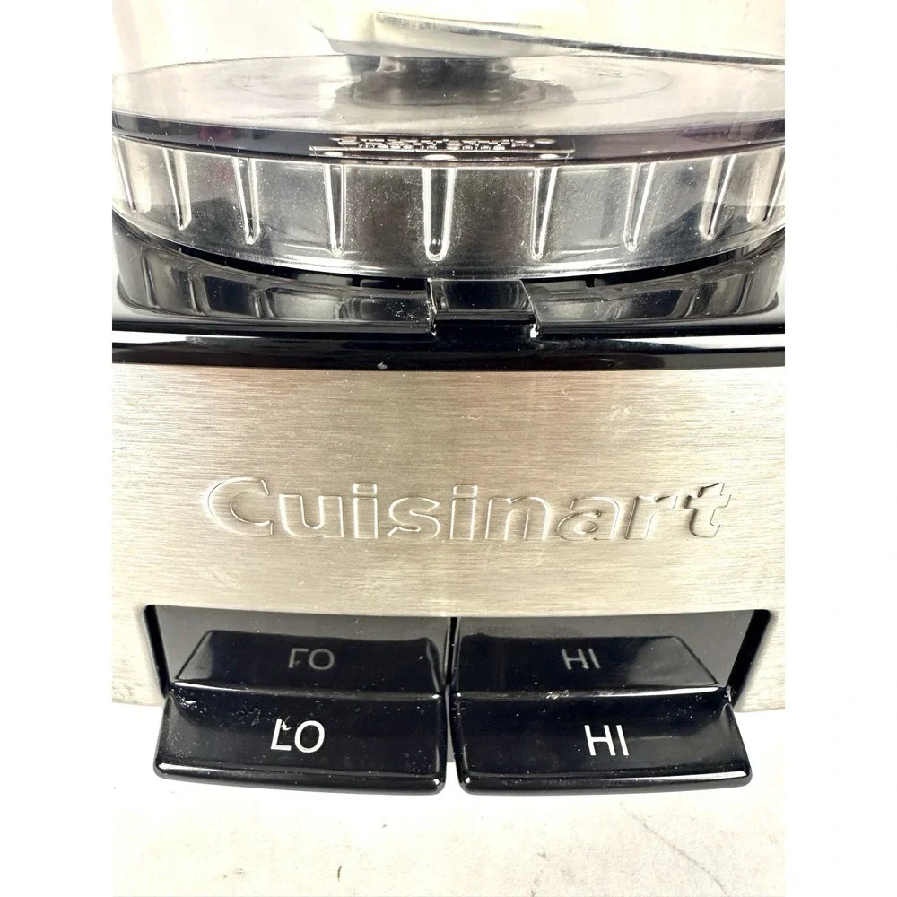 Cuisinart Mini Prep DLC-1SS Food Processor Black & Stainless 2.5 Cup TESTED